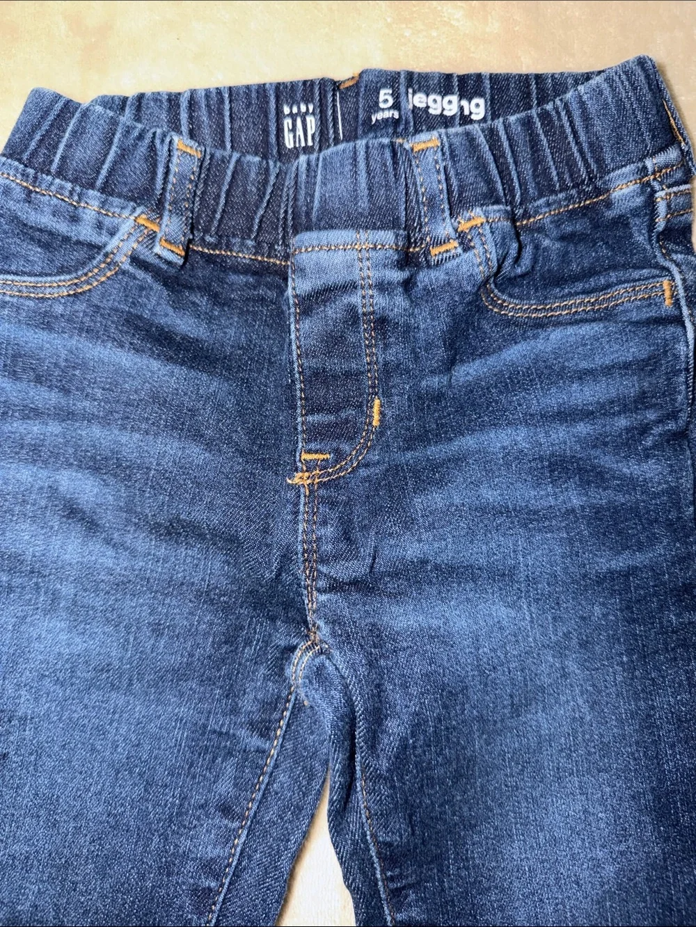 GAP Girls Dark Blue Stretch Jeggings